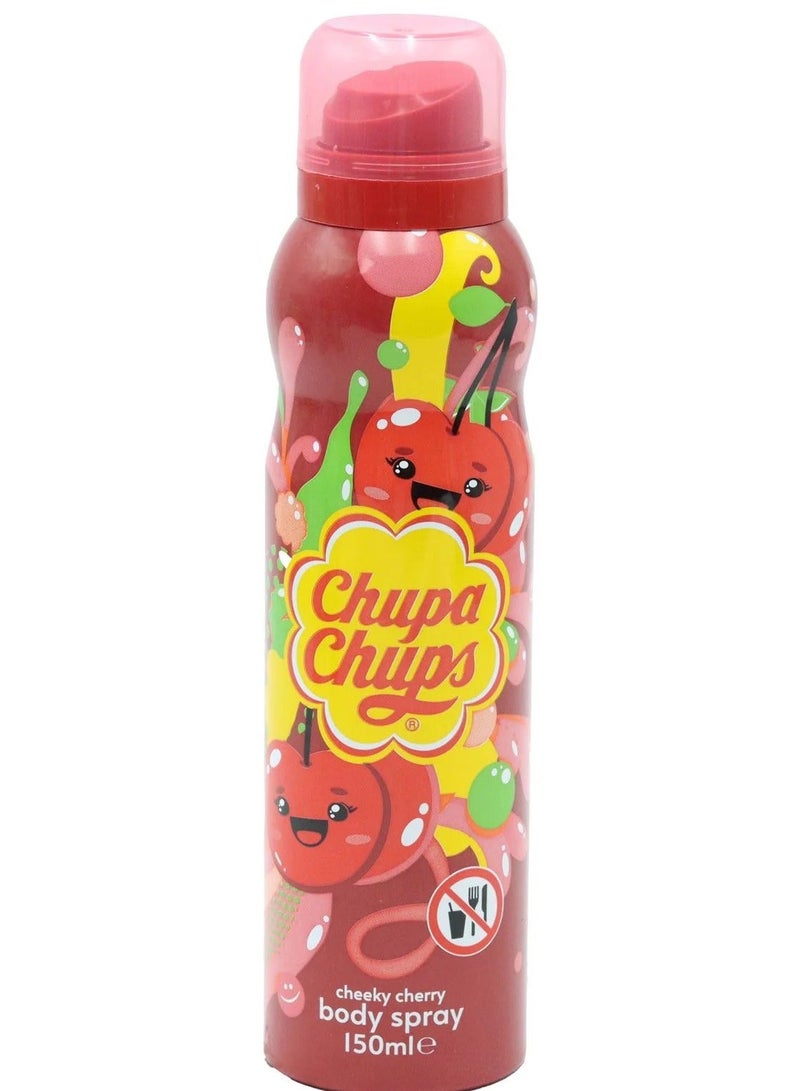 CHUPA CHUPS BODY SPRAY CHERRY 150ML - Image 2